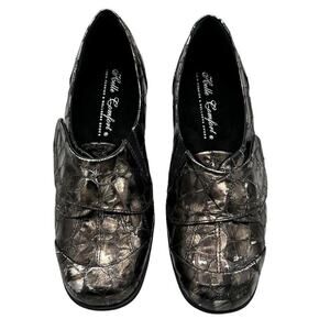 HELLE COMFORT Hamony Pewter Shoes Size 6.5/7